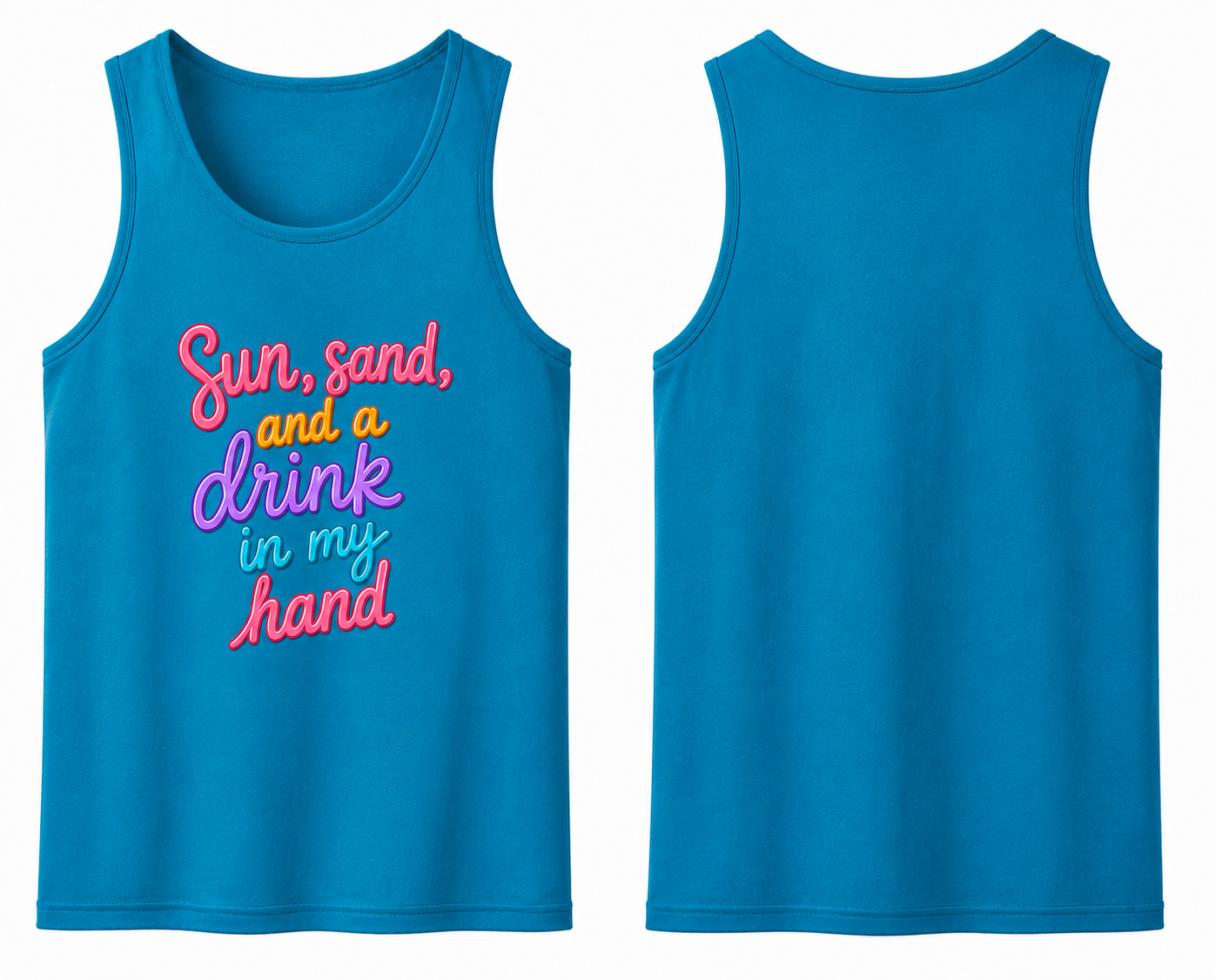 Sun, Sand and a Drink in My Hand