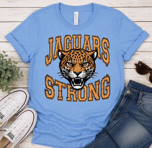 Jaguars Strong T-Shirt in Carolina Blue