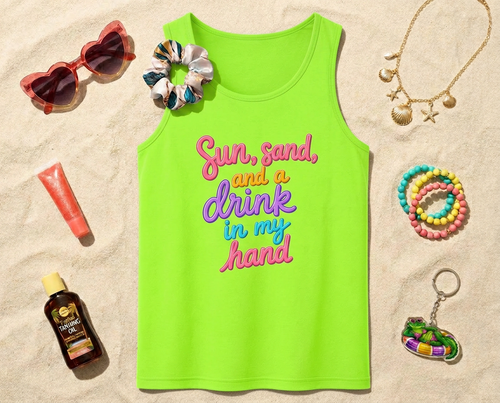 Sun, Sand and a Drink in My Hand